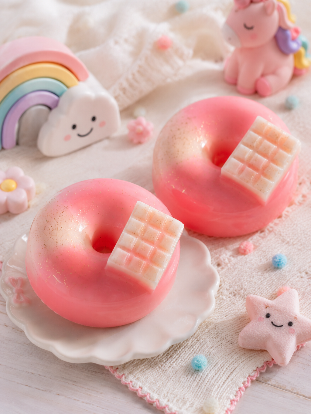 Donut soap ( set of 2)
