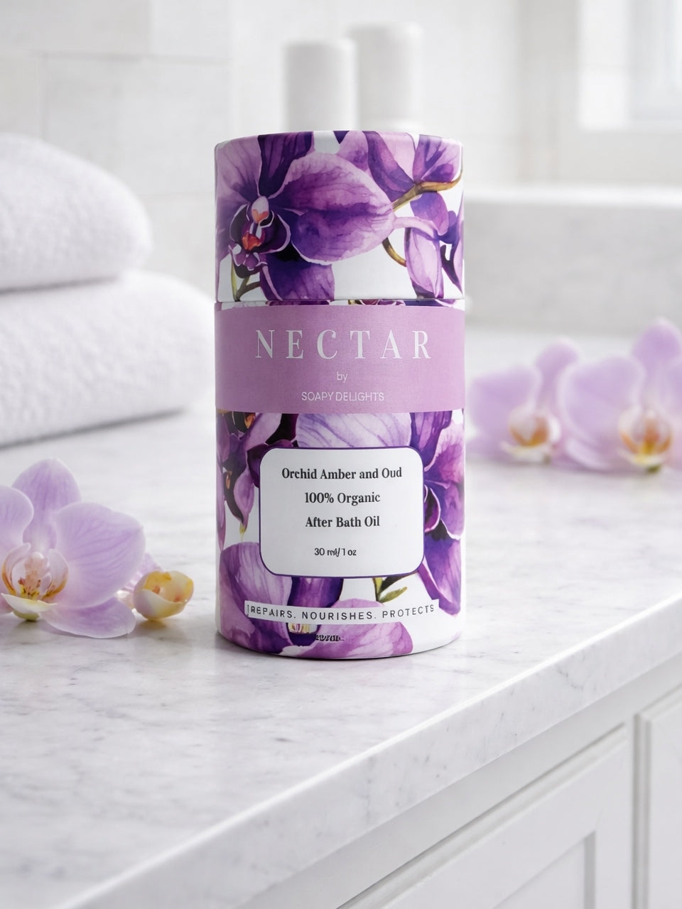 After bath NECTAR orchid amber oud oil 30ml