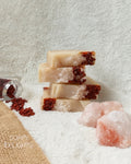 Amber quartz luxury bar