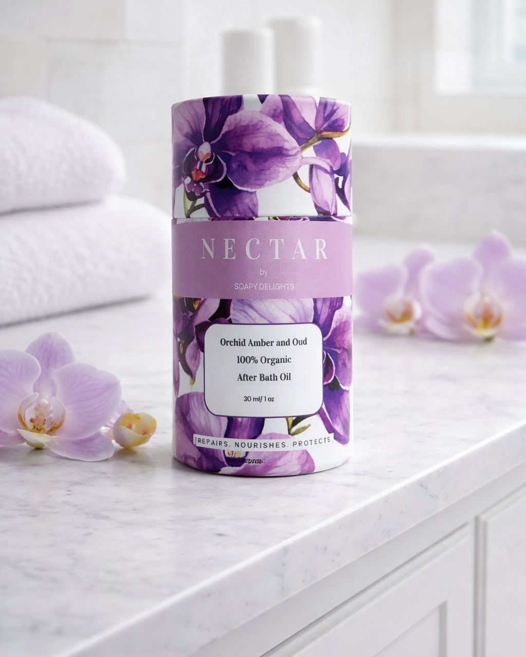 After bath NECTAR orchid amber oud oil 30ml
