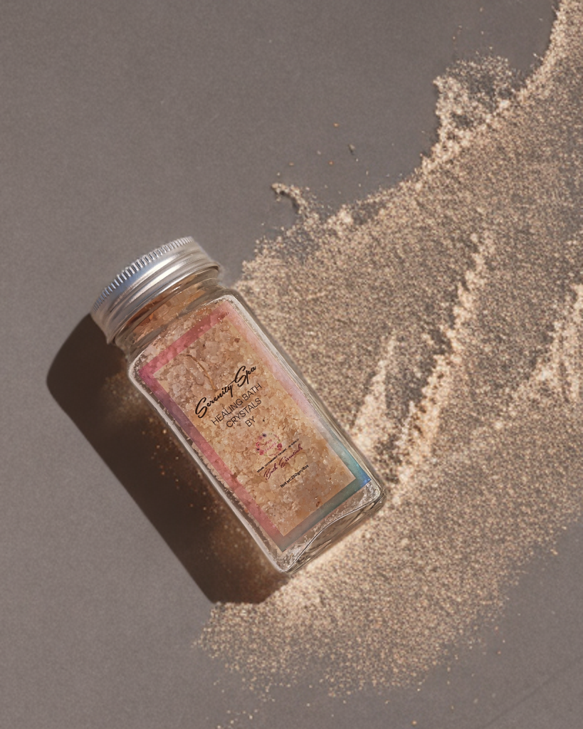 Serenity spa healing bath crystals 250gm