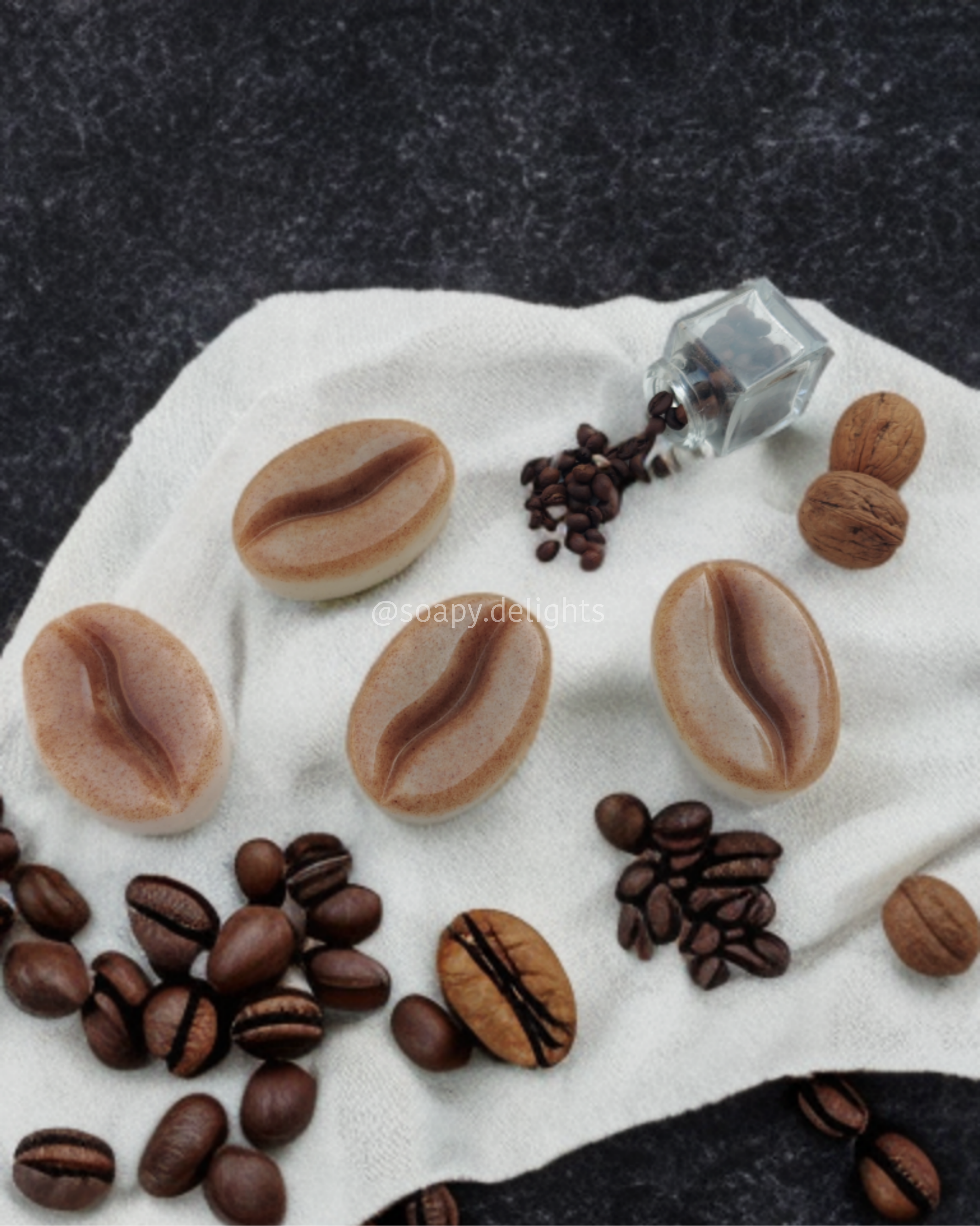 Coffee scrub luxury bar ( set of 2)