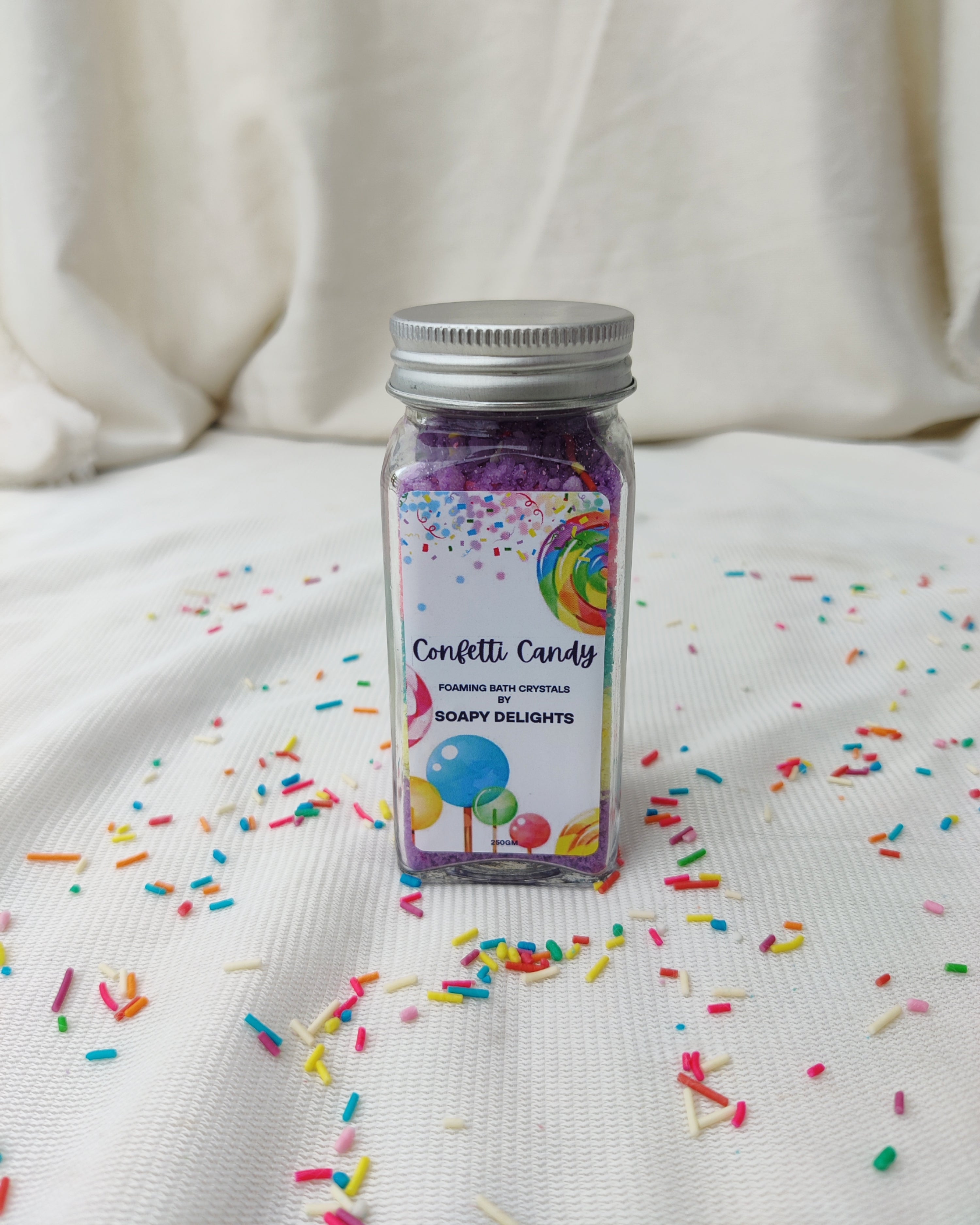 CONFETTI CANDY foaming bath salt