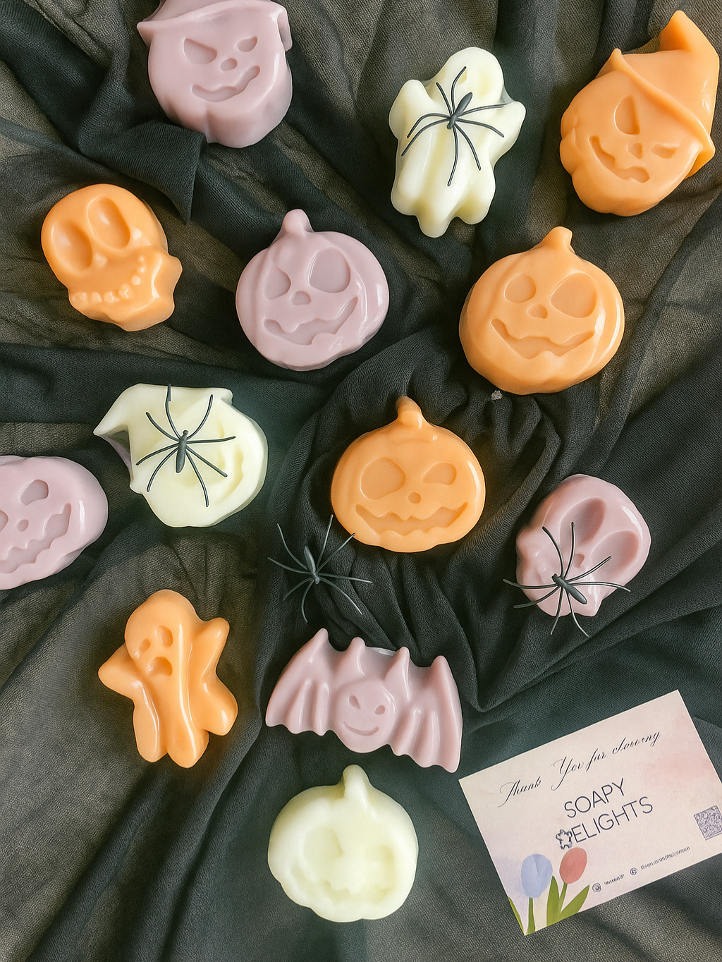 Halloween themed soaps (set of 4)