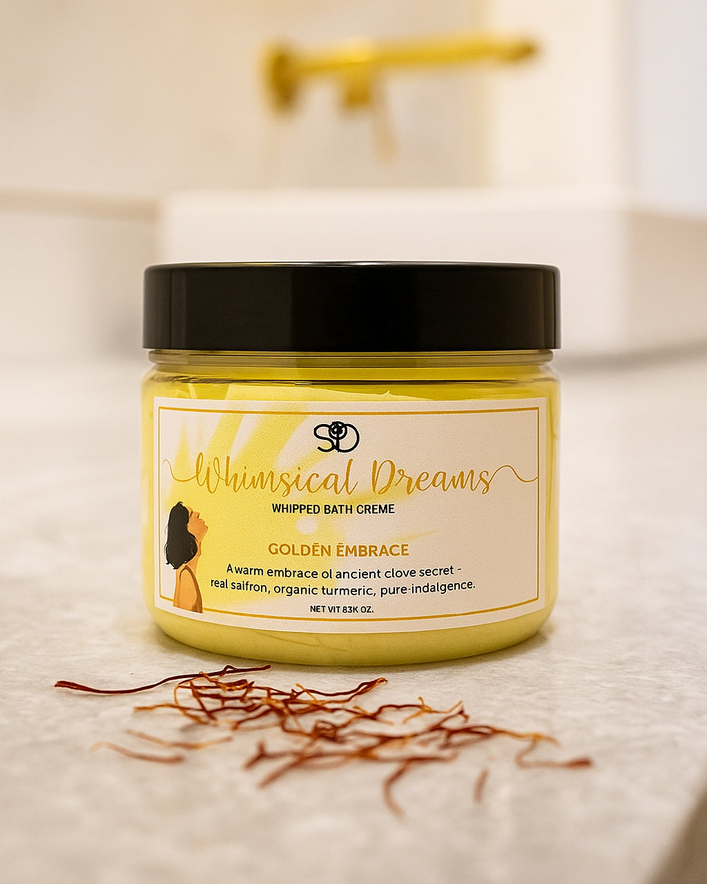 Bath crēme WHIMSICAL DREAMS Golden embrace