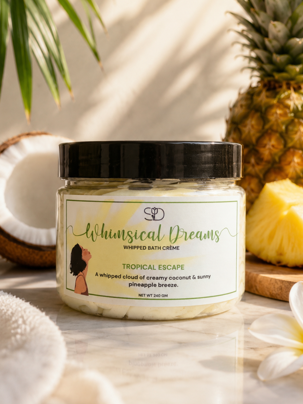 Bath crēme soap WHIMSICAL DREAMS Tropical escape