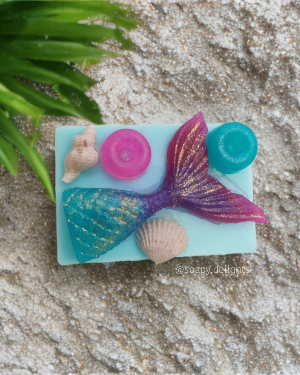 Mermaid soap bar( set of 2)