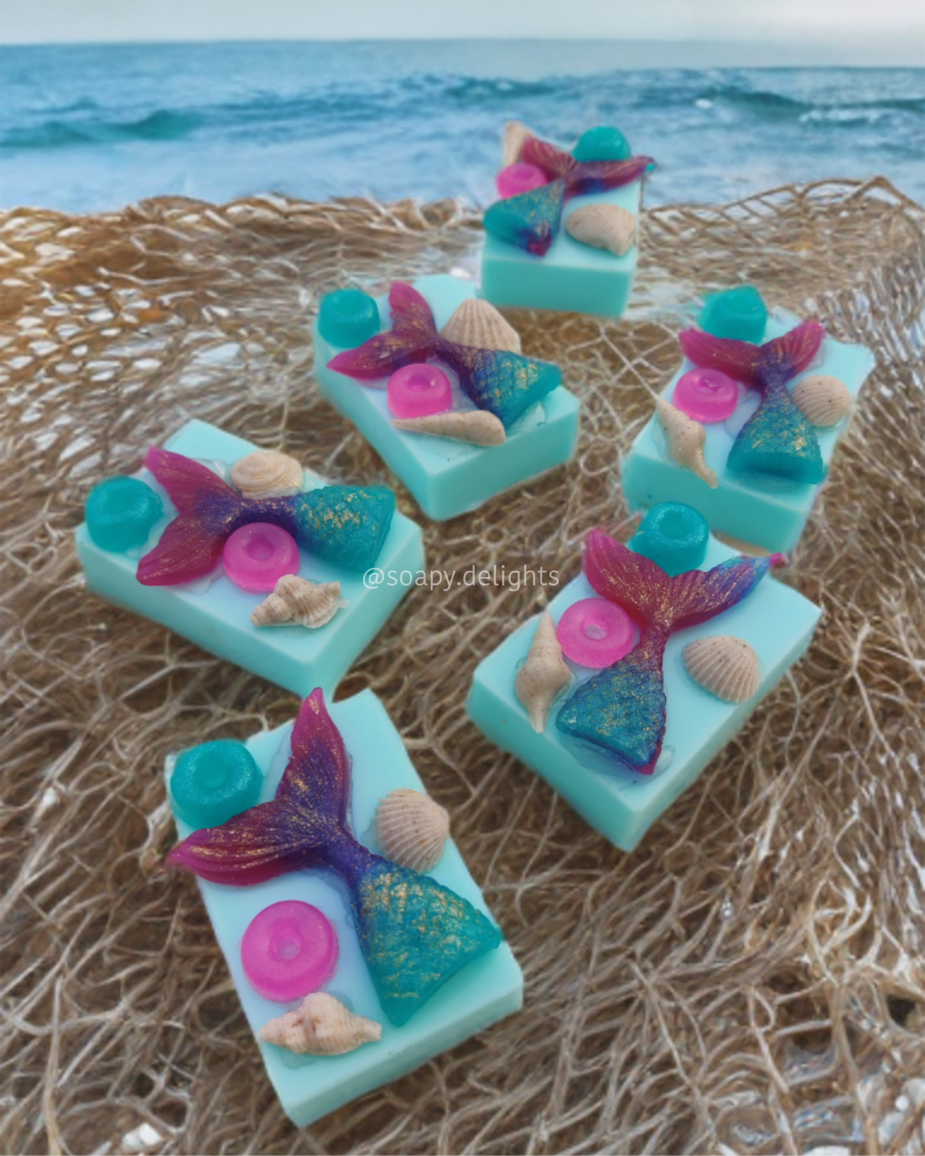 Mermaid soap bar( set of 2)