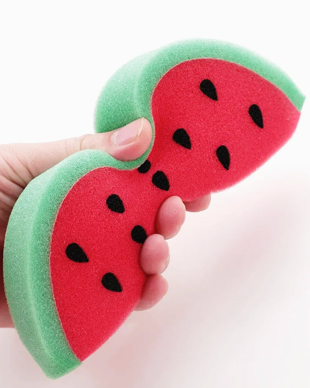 Watermelon bath sponge
