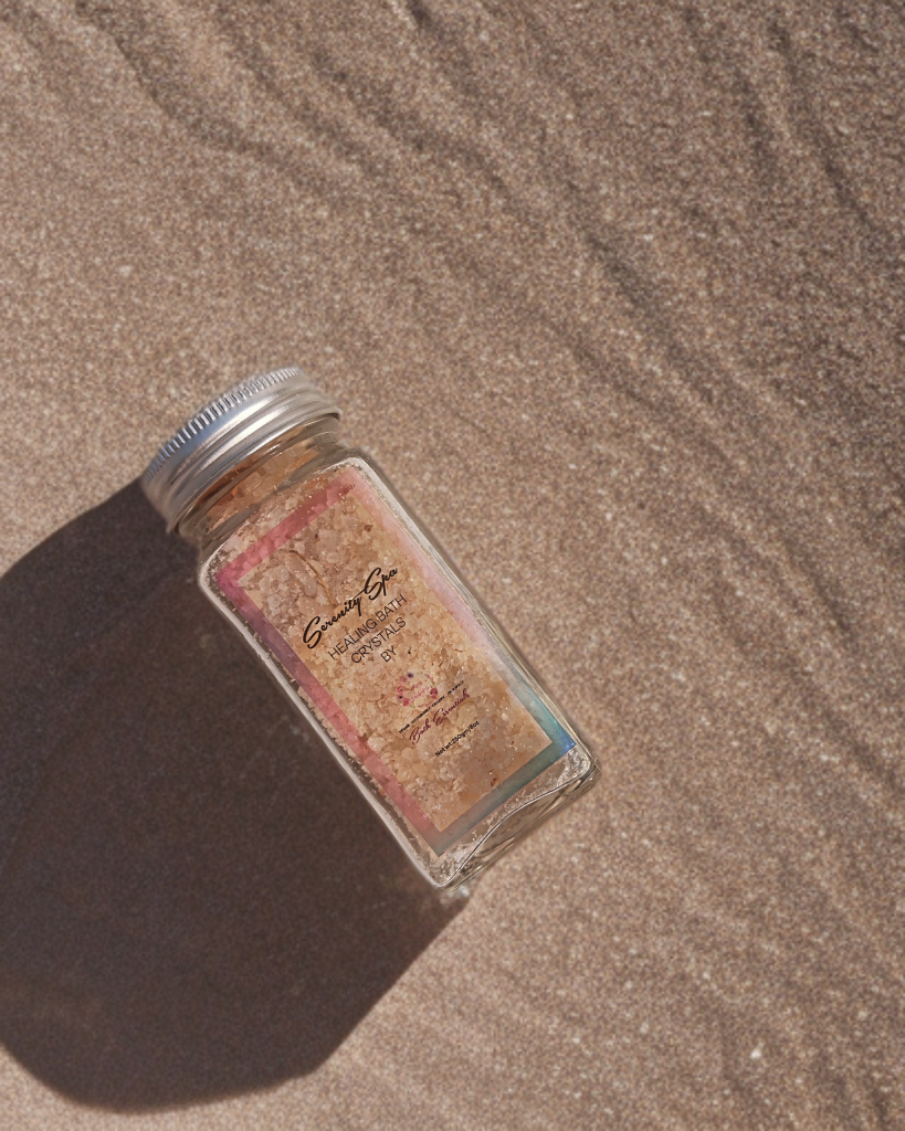 Serenity spa healing bath crystals 250gm