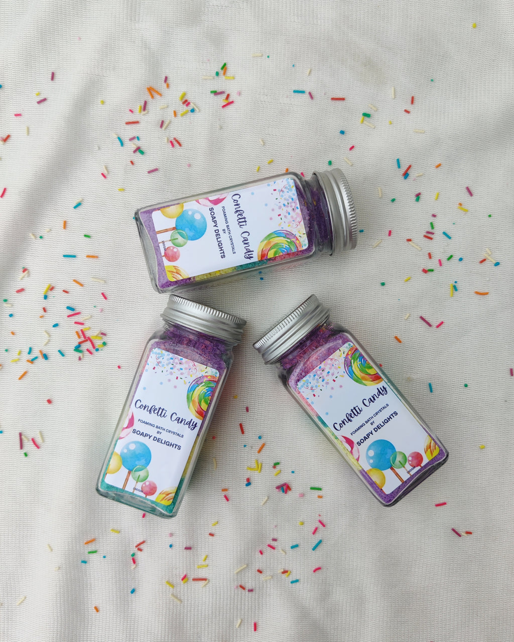 CONFETTI CANDY foaming bath salt