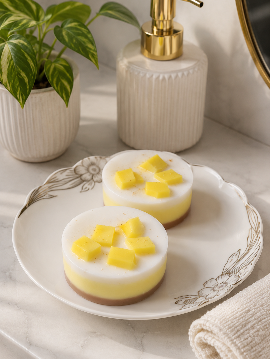 Mango tart soap (set of 2)