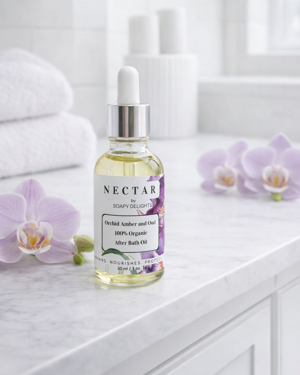 After bath NECTAR orchid amber oud oil 30ml