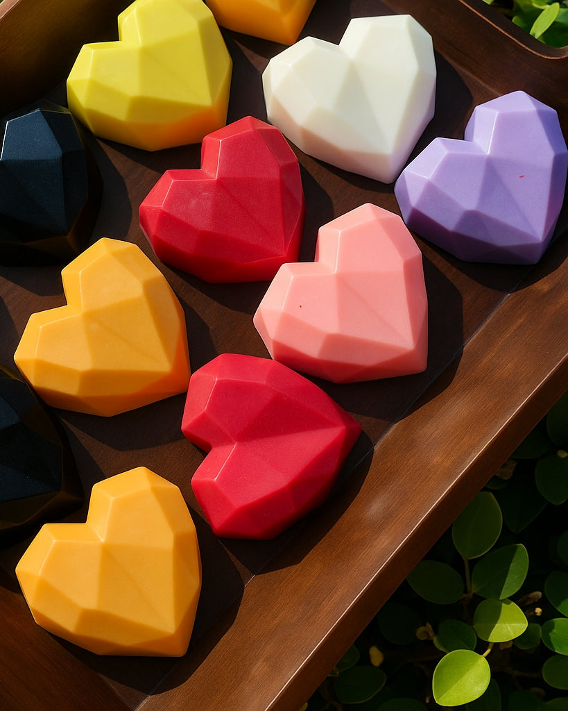 Heart pinata soap bar( set of 2)
