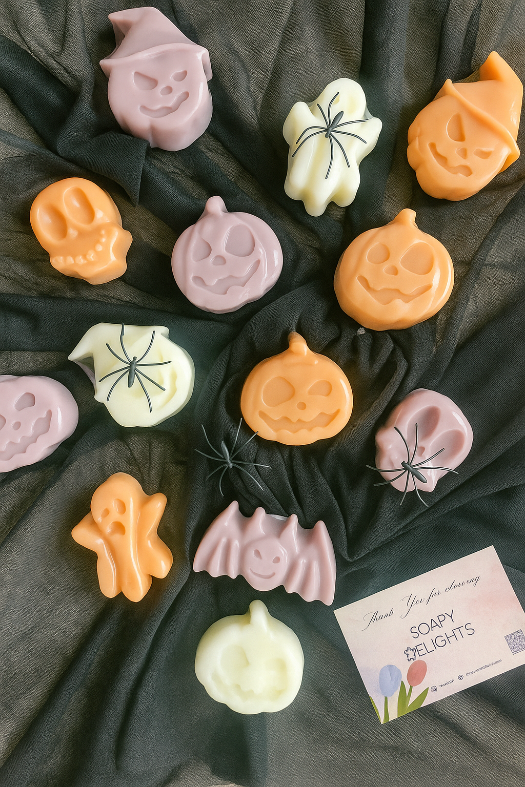 Halloween themed soaps (set of 4)